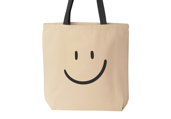 Smiley Face Classic Tote - Image 3