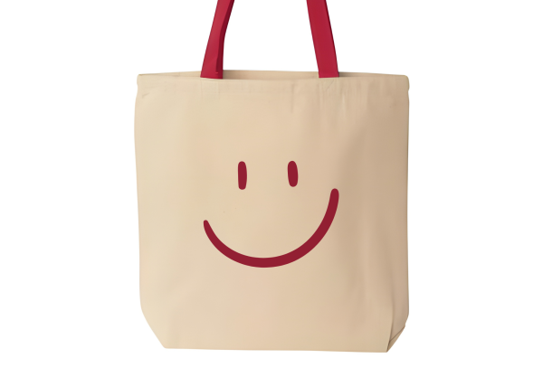 Smiley Face Classic Tote - Image 4